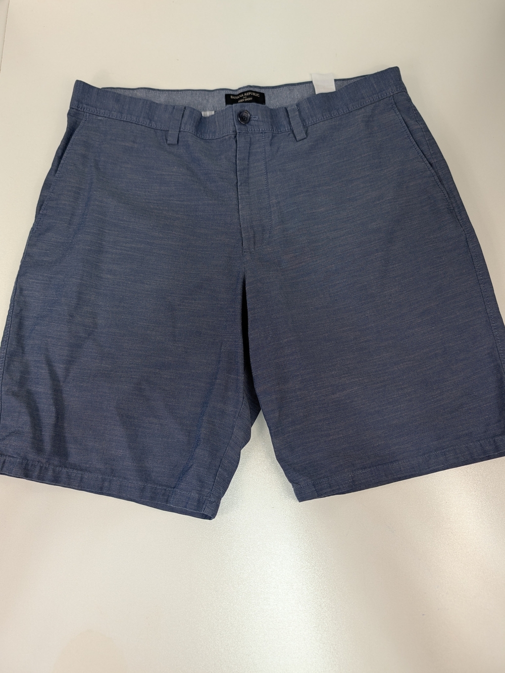 Banana Republic Men's Blue Performance Chino Shorts